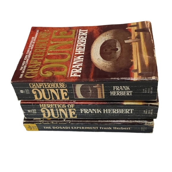 None Other - Frank Herbert bundle lot of 3 science fiction books